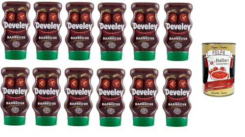 Salsa barbecue squeeze, Senza glutine, 100% ingredienti naturali,BBQ Squeeze Sauce, glutenfrei, 100% natürliche Zutaten 12x 287gr + Italian Gourmet polpa 400g Salsa barbecue squeeze, Senza glutine, 100% ingredienti naturali,BBQ Squeeze Sauce, glutenfrei, 100% natürliche Zutaten 12x 287gr + Italian Gourmet polpa 400g von Italian Gourmet E.R.