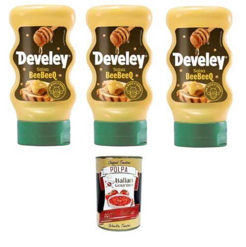 Salsa beebeeQ Senape e Honig beebeeQ Senf-Honig-Sauce Quetschflasche 3x 250gr+ Italian Gourmet Polpa 400g Salsa beebeeQ Senape e Honig beebeeQ Senf-Honig-Sauce Quetschflasche 3x 250gr+ Italian Gourmet Polpa 400g von Italian Gourmet E.R.