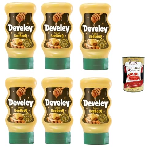 Salsa beebeeQ Senape e Miele beebeeQ Senf-Honig-Sauce Quetschflasche 6x 250gr+ Italian Gourmet Polpa 400g Salsa beebeeQ Senape e Miele beebeeQ Senf-Honig-Sauce Quetschflasche 6x 250gr+ Italian Gourmet Polpa 400g von Italian Gourmet E.R.