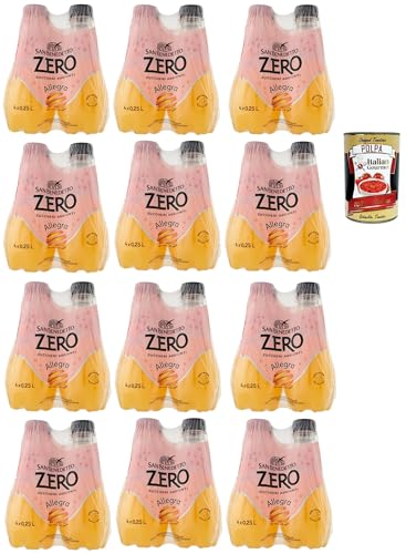 San Benedetto Allegra Zero PET aperitivo ohne Zucker 48x 0,25l, ohne Zucker Orangensaft Softdrink ohne Zucker, erfrischend orange Aperitiv-Aperif sugarfree + Italian Gourmet polpa 400g San Benedetto Allegra Zero PET aperitivo ohne Zucker 48x 0,25l, ohne Zucker Orangensaft Softdrink ohne Zucker, erfrischend orange Aperitiv-Aperif sugarfree + Italian Gourmet polpa 400g von Italian Gourmet E.R.