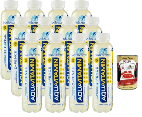 San Benedetto Aquavitamin D-Fence, wasser mit Lemon PET Flasche, water flavored with lemon, 12x 40cl + Italian Gourmet polpa 400g San Benedetto Aquavitamin D-Fence, wasser mit Lemon PET Flasche, water flavored with lemon, 12x 40cl + Italian Gourmet polpa 400g von Italian Gourmet E.R.