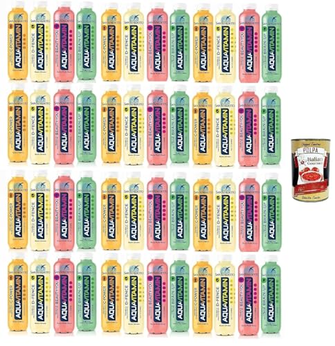 San Benedetto Aquavitamin Testpaket, wasser mit vitamins PET Flasche, water flavored, 48x 40cl + Italian Gourmet polpa 400g San Benedetto Aquavitamin Testpaket, wasser mit vitamins PET Flasche, water flavored, 48x 40cl + Italian Gourmet polpa 400g von Italian Gourmet E.R.