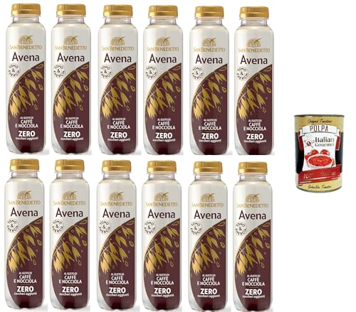 San Benedetto Avena Al gusto di Caffè e Nocciola Haferflocken mit Kaffee- und Haselnussgeschmack 12x 40cl + Italian Gourmet Polpa di Pomodoro 400g San Benedetto Avena Al gusto di Caffè e Nocciola Haferflocken mit Kaffee- und Haselnussgeschmack 12x 40cl + Italian Gourmet Polpa di Pomodoro 400g von Italian Gourmet E.R.