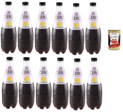 San Benedetto Chinotto Zero PET aperitivo ohne Zucker 12x 0,75l, ohne Zucker Softdrink ohne Zucker, erfrischend Aperitiv-Aperif sugarfree + Italian Gourmet polpa 400g San Benedetto Chinotto Zero PET aperitivo ohne Zucker 12x 0,75l, ohne Zucker Softdrink ohne Zucker, erfrischend Aperitiv-Aperif sugarfree + Italian Gourmet polpa 400g von Italian Gourmet E.R.