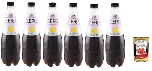 San Benedetto Chinotto Zero PET aperitivo ohne Zucker 6x 0,75l, ohne Zucker Softdrink ohne Zucker, erfrischend Aperitiv-Aperif sugarfree + Italian Gourmet polpa 400g San Benedetto Chinotto Zero PET aperitivo ohne Zucker 6x 0,75l, ohne Zucker Softdrink ohne Zucker, erfrischend Aperitiv-Aperif sugarfree + Italian Gourmet polpa 400g von Italian Gourmet E.R.