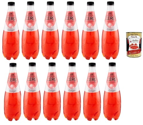 San Benedetto Ginger Zero PET aperitivo ohne Zucker 12x 0,75l, ohne Zucker Softdrink ohne Zucker, erfrischend Aperitiv-Aperif sugarfree + Italian Gourmet polpa 400g San Benedetto Ginger Zero PET aperitivo ohne Zucker 12x 0,75l, ohne Zucker Softdrink ohne Zucker, erfrischend Aperitiv-Aperif sugarfree + Italian Gourmet polpa 400g von Italian Gourmet E.R.
