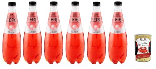 San Benedetto Ginger Zero PET aperitivo ohne Zucker 6x 0,75l, ohne Zucker Softdrink ohne Zucker, erfrischend Aperitiv-Aperif sugarfree + Italian Gourmet polpa 400g San Benedetto Ginger Zero PET aperitivo ohne Zucker 6x 0,75l, ohne Zucker Softdrink ohne Zucker, erfrischend Aperitiv-Aperif sugarfree + Italian Gourmet polpa 400g von Italian Gourmet E.R.