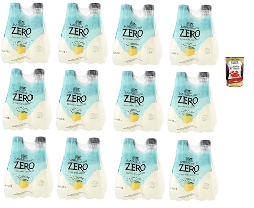 San Benedetto Limone Zero PET ohne Zucker 48x 0,25l, Zitrone zero, Limonade orange ohne Zucker, lemon soft drink sugarfree + Italian Gourmet polpa 400g San Benedetto Limone Zero PET ohne Zucker 48x 0,25l, Zitrone zero, Limonade orange ohne Zucker, lemon soft drink sugarfree + Italian Gourmet polpa 400g von Italian Gourmet E.R.