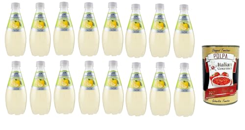 San Benedetto Prima Spremitura Limone Passione Italiana PET 12x 40cl Soda 100% Italienisches Getränk gasförmig Lemonade + Italian Gourmet polpa 400g San Benedetto Prima Spremitura Limone Passione Italiana PET 12x 40cl Soda 100% Italienisches Getränk gasförmig Lemonade + Italian Gourmet polpa 400g von Italian Gourmet E.R.