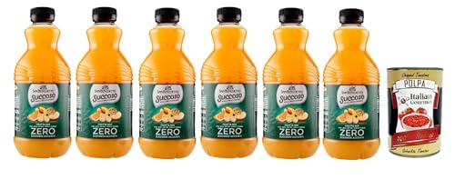 San Benedetto Succoso Zero Frutta Mix PET 6x 90cl, PET Frucht mischung, ohne zucker Fruchtsaft saft, fruit mix juice sugar free + Italian Gourmet polpa 400g San Benedetto Succoso Zero Frutta Mix PET 6x 90cl, PET Frucht mischung, ohne zucker Fruchtsaft saft, fruit mix juice sugar free + Italian Gourmet polpa 400g von Italian Gourmet E.R.