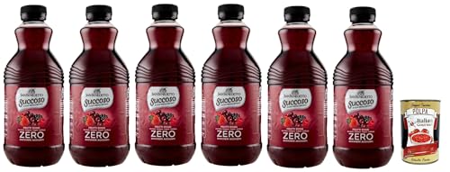San Benedetto Succoso Zero Frutti rossi PET 6x 90cl, PET, Rote Früchte, ohne zucker Fruchtsaft saft, redberries juice sugar free + Italian Gourmet polpa 400g San Benedetto Succoso Zero Frutti rossi PET 6x 90cl, PET, Rote Früchte, ohne zucker Fruchtsaft saft, redberries juice sugar free + Italian Gourmet polpa 400g von Italian Gourmet E.R.