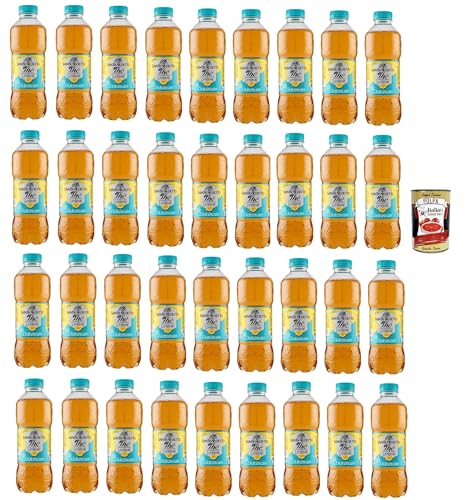 San Benedetto Thè Deteinato Limone 36x 500ml, entkoffeiniert Eistee The' Zitrone PET Einweg, ice tea erfrischend, Ohne Konservierungsstoffe und künstliche Farbstoffe + Italian Gourmet polpa 400g San Benedetto Thè Deteinato Limone 36x 500ml, entkoffeiniert Eistee The' Zitrone PET Einweg, ice tea erfrischend, Ohne Konservierungsstoffe und künstliche Farbstoffe + Italian Gourmet polpa 400g von Italian Gourmet E.R.