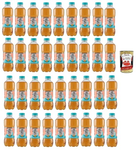 San Benedetto Thè Deteinato Pesca 36x 500ml, entkoffeiniert Eistee The' Pfirsch PET Einweg, ice tea erfrischend, Ohne Konservierungsstoffe und künstliche Farbstoffe + Italian Gourmet polpa 400g San Benedetto Thè Deteinato Pesca 36x 500ml, entkoffeiniert Eistee The' Pfirsch PET Einweg, ice tea erfrischend, Ohne Konservierungsstoffe und künstliche Farbstoffe + Italian Gourmet polpa 400g von Italian Gourmet E.R.