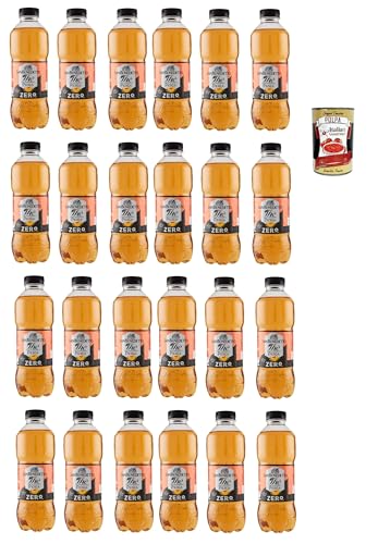 San Benedetto Thè Pesca zero 24x 500ml, Eistee The' Pfirsich ohne Zucker PET Einweg, ice tea erfrischend, Ohne Konservierungsstoffe und künstliche Farbstoffe + Italian Gourmet polpa 400g San Benedetto Thè Pesca zero 24x 500ml, Eistee The' Pfirsich ohne Zucker PET Einweg, ice tea erfrischend, Ohne Konservierungsstoffe und künstliche Farbstoffe + Italian Gourmet polpa 400g von Italian Gourmet E.R.