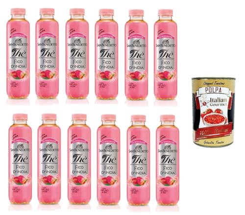 San Benedetto Thè al FICO D'INDIA Kaktusfeige-Eistee Einweg alkoholfreies Getränk erfrischendes Getränk 12x400ml+ Italian Gourmet polpa 400g San Benedetto Thè al FICO D'INDIA Kaktusfeige-Eistee Einweg alkoholfreies Getränk erfrischendes Getränk 12x400ml+ Italian Gourmet polpa 400g von Italian Gourmet E.R.