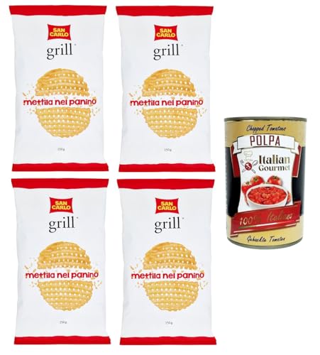San Carlo Patatine Grill 4x150gr + Italian Gourmet polpa 400g San Carlo Patatine Grill 4x150gr + Italian Gourmet polpa 400g von Italian Gourmet E.R.
