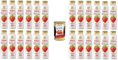 San benedetto Bevanda all'Avena al gusto di Fragola zero zuccheri aggiunti Haferdrink mit Erdbeergeschmack ohne Zuckerzusatz 24x 400ml+ Italian Gourmet polpa 400g San benedetto Bevanda all'Avena al gusto di Fragola zero zuccheri aggiunti Haferdrink mit Erdbeergeschmack ohne Zuckerzusatz 24x 400ml+ Italian Gourmet polpa 400g von Italian Gourmet E.R.