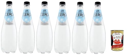 San benedetto Gassosa zero, Kohlensäurehaltiges Erfrischendes Aperitiv-Aperif sugarfree, italienisches Alkoholfreies Getränk ohne Zucker, Tonic Wasser, 6x 75cl Einweg-PET+ Italian Gourmet polpa 400g San benedetto Gassosa zero, Kohlensäurehaltiges Erfrischendes Aperitiv-Aperif sugarfree, italienisches Alkoholfreies Getränk ohne Zucker, Tonic Wasser, 6x 75cl Einweg-PET+ Italian Gourmet polpa 400g von Italian Gourmet E.R.