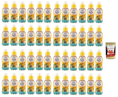 San benedetto Thè baby, the deteinato alla limone entcoffeiniert, Soft drink, lemon tea decaffeinated, Eistee zitrone PET 48x 25cl + Italian Gourmet polpa 400g San benedetto Thè baby, the deteinato alla limone entcoffeiniert, Soft drink, lemon tea decaffeinated, Eistee zitrone PET 48x 25cl + Italian Gourmet polpa 400g von Italian Gourmet E.R.
