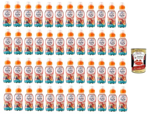 San benedetto Thè baby, the deteinato alla pesca entcoffeiniert, Soft drink, peach tea decaffeinated, Eistee Pfirsich PET 48x 25cl + Italian Gourmet polpa 400g San benedetto Thè baby, the deteinato alla pesca entcoffeiniert, Soft drink, peach tea decaffeinated, Eistee Pfirsich PET 48x 25cl + Italian Gourmet polpa 400g von Italian Gourmet E.R.