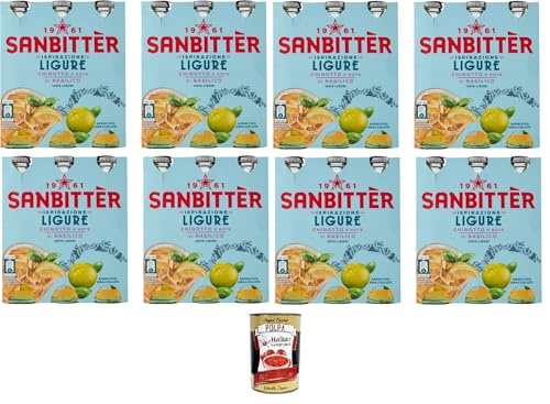 Sanbittèr Inspirazione Ligure chinotto e note di basilico Ligurisch inspirierter Chinotto und Noten von Basilikum 24x 20cl+ Italian Gourmet polpa 400g Sanbittèr Inspirazione Ligure chinotto e note di basilico Ligurisch inspirierter Chinotto und Noten von Basilikum 24x 20cl+ Italian Gourmet polpa 400g von Italian Gourmet E.R.