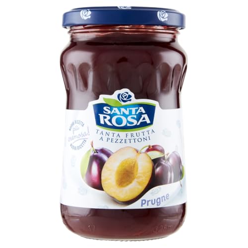 Santa Rosa, Confettura di Prugne, Pflaume marmelade Brotaufstrich, plum jam, ideal für Desserts und Kuchen 6x 350g + Italian Gourmet polpa 400g Santa Rosa, Confettura di Prugne, Pflaume marmelade Brotaufstrich, plum jam, ideal für Desserts und Kuchen 6x 350g + Italian Gourmet polpa 400g von Italian Gourmet E.R.