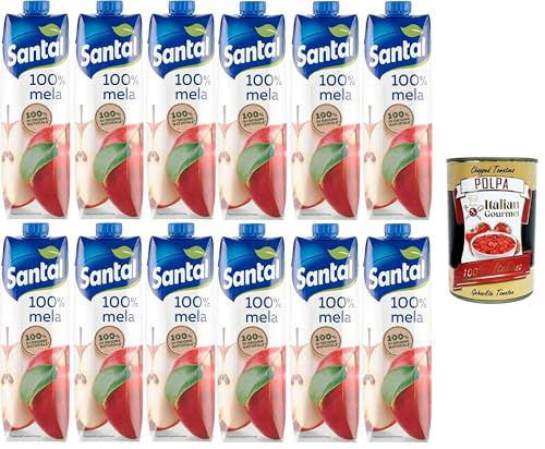 Santàl 100% Mela, Succo di Mela, 100% Apfel, Apfelsaft, 12x 1Lt+ Italian Gourmet polpa 400g Santàl 100% Mela, Succo di Mela, 100% Apfel, Apfelsaft, 12x 1Lt+ Italian Gourmet polpa 400g von Italian Gourmet E.R.