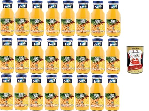 Santal Big Ananas Fruchtsaft mit Ananasgeschmack 24x 250ml + Italian Gourmet polpa 400g Santal Big Ananas Fruchtsaft mit Ananasgeschmack 24x 250ml + Italian Gourmet polpa 400g von Italian Gourmet E.R.