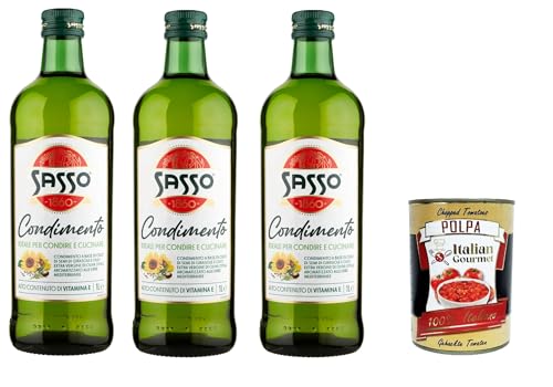 Sasso Condimento Ideale per Condire e Cucinare Gewürz, ideal zum Würzen und Kochen, 3x1lt+ Italian Gourmet polpa 400g Sasso Condimento Ideale per Condire e Cucinare Gewürz, ideal zum Würzen und Kochen, 3x1lt+ Italian Gourmet polpa 400g von Italian Gourmet E.R.