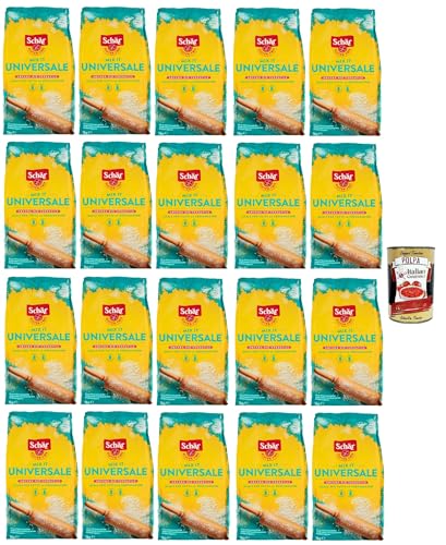 Schär Mix It Universale, Schar gluten free flour, Gluten -freies Mehl, 20x 1 Kg + Italian Gourmet polpa 400g Schär Mix It Universale, Schar gluten free flour, Gluten -freies Mehl, 20x 1 Kg + Italian Gourmet polpa 400g von Italian Gourmet E.R.