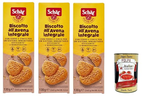 Schar Biscotto all'Avena integrale con Ferro e Zinco per un Sistema Immunitario Efficiente Vollkorn-Haferkekse mit Eisen und Zink für ein effizientes Immunsystem 3x130gr+ Italian Gourmet polpa 400g Schar Biscotto all'Avena integrale con Ferro e Zinco per un Sistema Immunitario Efficiente Vollkorn-Haferkekse mit Eisen und Zink für ein effizientes Immunsystem 3x130gr+ Italian Gourmet polpa 400g von Italian Gourmet E.R.