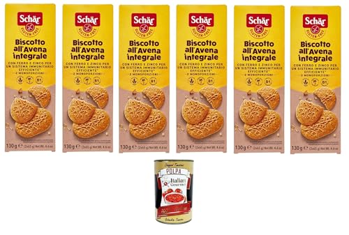 Schar Biscotto all'Avena integrale con Ferro e Zinco per un Sistema Immunitario Efficiente Vollkorn-Haferkekse mit Eisen und Zink für ein effizientes Immunsystem 6x130gr+ Italian Gourmet polpa 400g Schar Biscotto all'Avena integrale con Ferro e Zinco per un Sistema Immunitario Efficiente Vollkorn-Haferkekse mit Eisen und Zink für ein effizientes Immunsystem 6x130gr+ Italian Gourmet polpa 400g von Italian Gourmet E.R.