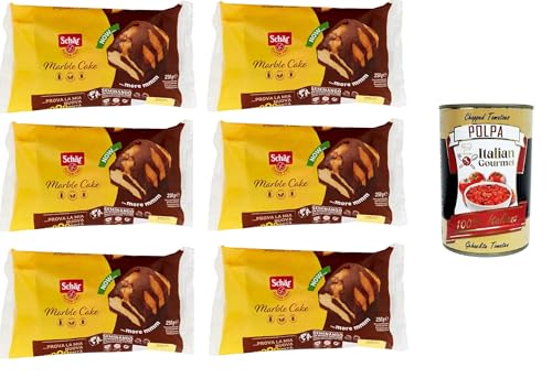 Schar Marble cake Marmorkuchen Glutenfreier MarmorkuchenSpeziell für Menschen mit Glutenunverträglichkeit entwickelt 6x 250gr + Italian Gourmet polpa 400g Schar Marble cake Marmorkuchen Glutenfreier MarmorkuchenSpeziell für Menschen mit Glutenunverträglichkeit entwickelt 6x 250gr + Italian Gourmet polpa 400g von Italian Gourmet E.R.