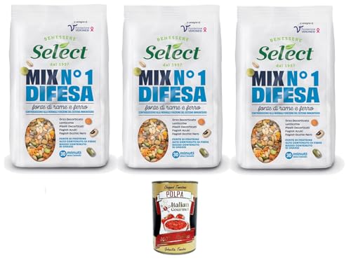 Select MIX N.1 DIFESA Quelle für Kupfer und Eisen 3x 300gr + Italian Gourmet polpa 400g Select MIX N.1 DIFESA Quelle für Kupfer und Eisen 3x 300gr + Italian Gourmet polpa 400g von Italian Gourmet E.R.