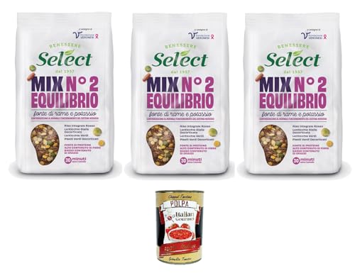 Select MIX N.2 EQUILIBRIO Quelle für Kupfer und Kalium 3x 300gr + Italian Gourmet polpa 400g Select MIX N.2 EQUILIBRIO Quelle für Kupfer und Kalium 3x 300gr + Italian Gourmet polpa 400g von Italian Gourmet E.R.