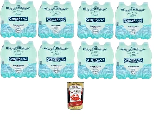 Sorgesana Acqua Oligominerale Naturale Natürliches oligomineralisches Mineralwasser 48x50cl+ Italian Gourmet polpa 400g Sorgesana Acqua Oligominerale Naturale Natürliches oligomineralisches Mineralwasser 48x50cl+ Italian Gourmet polpa 400g von Italian Gourmet E.R.