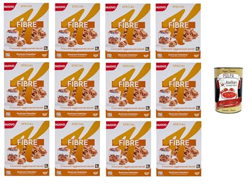 Special K High Fibre Knusprige goldene Agglomerate 12x 360gr + Italian Gourmet polpa 400g Special K High Fibre Knusprige goldene Agglomerate 12x 360gr + Italian Gourmet polpa 400g von Italian Gourmet E.R.