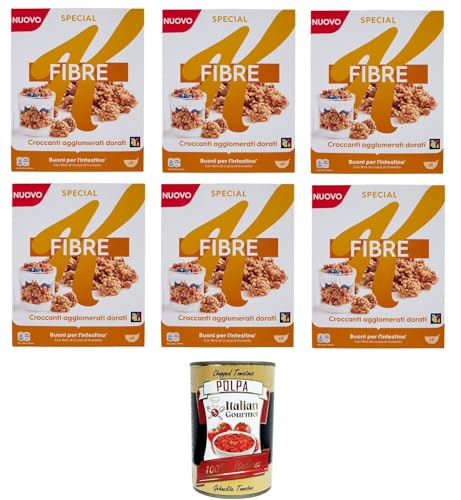 Special K High Fibre Knusprige goldene Agglomerate 6x 360gr + Italian Gourmet polpa 400g Special K High Fibre Knusprige goldene Agglomerate 6x 360gr + Italian Gourmet polpa 400g von Italian Gourmet E.R.