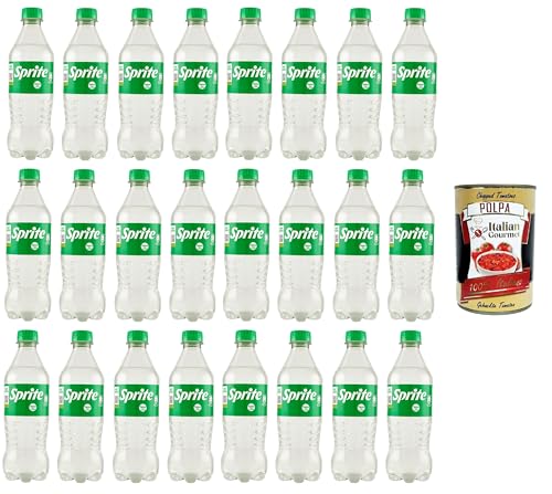Sprite Zitronen-Limetten-Geschmack, geringer Zuckergehalt, natürlich erfrischender Geschmack, prickelndes alkoholfreies Getränk-24x450ml Pet + Italian Gourmet polpa 400g Sprite Zitronen-Limetten-Geschmack, geringer Zuckergehalt, natürlich erfrischender Geschmack, prickelndes alkoholfreies Getränk-24x450ml Pet + Italian Gourmet polpa 400g von Italian Gourmet E.R.