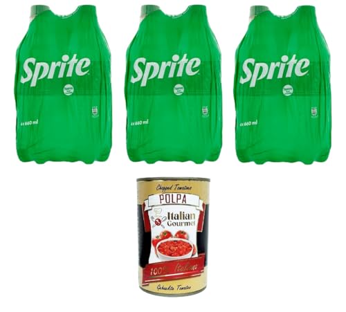 Sprite-spritziges Erfrischungsgetränk mit fruchtigem Geschmack aus Limetten und Zitronen Neues 660-ml-Format 12x660ml+ Italian Gourmet polpa 400g Sprite-spritziges Erfrischungsgetränk mit fruchtigem Geschmack aus Limetten und Zitronen Neues 660-ml-Format 12x660ml+ Italian Gourmet polpa 400g von Italian Gourmet E.R.