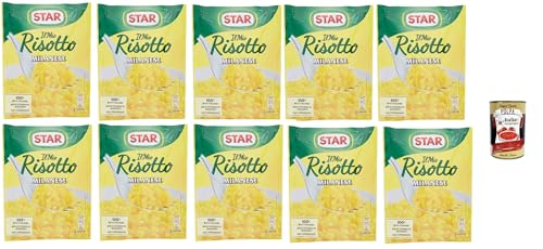 Star Il Mio Risotto Milanese, Cremiges Reis mit Safran 100% italienisch Fertiggerichte 10x 175 g + Italian Gourmet polpa 400g Star Il Mio Risotto Milanese, Cremiges Reis mit Safran 100% italienisch Fertiggerichte 10x 175 g + Italian Gourmet polpa 400g von Italian Gourmet E.R.