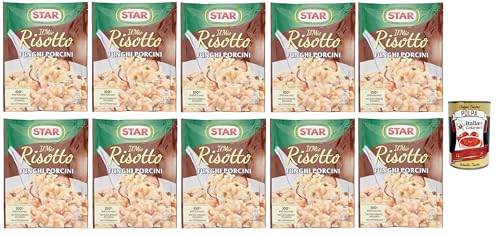Star Il mio Risotto cremoso ai Funghi Porcini cremiges Reis Steinpilze 10x 175g 100% italienisch Fertiggerichte + Italian Gourmet polpa 400g Star Il mio Risotto cremoso ai Funghi Porcini cremiges Reis Steinpilze 10x 175g 100% italienisch Fertiggerichte + Italian Gourmet polpa 400g von Italian Gourmet E.R.