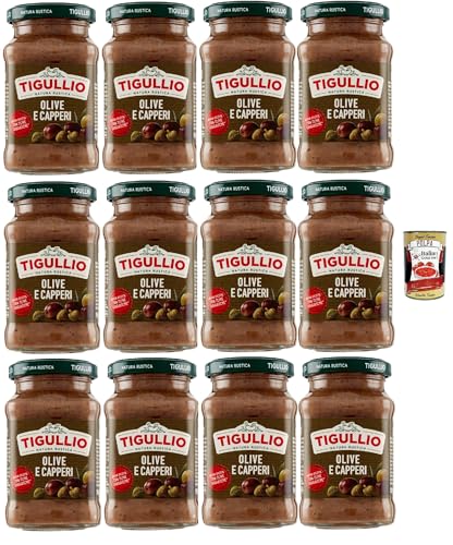 Star Tigullio GranPesto Pesto Olive mandorle Oliven & Mandeln 12x 190g Sauce Soße + Italian Gourmet polpa 400g Star Tigullio GranPesto Pesto Olive mandorle Oliven & Mandeln 12x 190g Sauce Soße + Italian Gourmet polpa 400g von Italian Gourmet E.R.