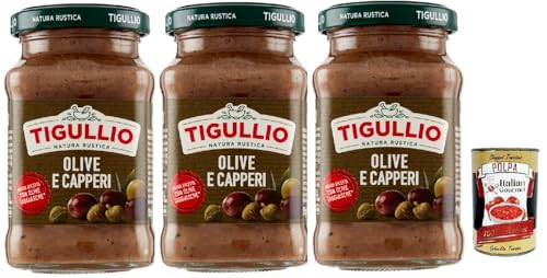 Star Tigullio GranPesto Pesto Olive mandorle Oliven & Mandeln 3x 190g Sauce Soße + Italian Gourmet polpa 400g Star Tigullio GranPesto Pesto Olive mandorle Oliven & Mandeln 3x 190g Sauce Soße + Italian Gourmet polpa 400g von Italian Gourmet E.R.