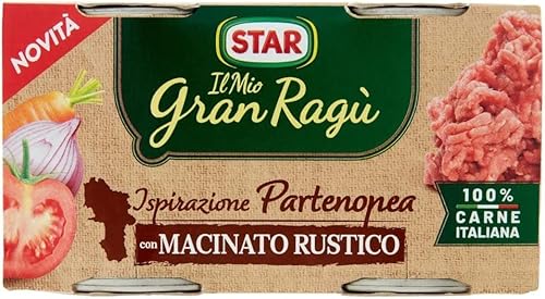 Star il mio Gran ragu' Ispirazione Partenopea Con Macinato Rustico tomatensauce sauce 2x 100g von Italian Gourmet E.R.