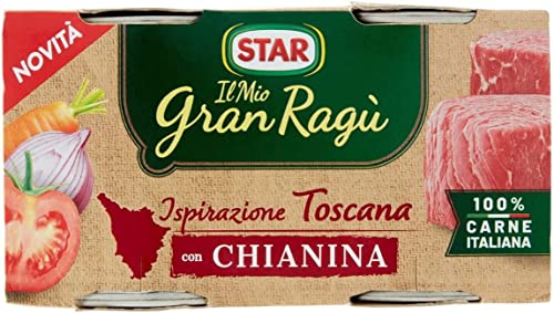 Star il mio Gran ragu' Ispirazione Toscana Con Chianina tomatensauce sauce 2x 100g von Italian Gourmet E.R.