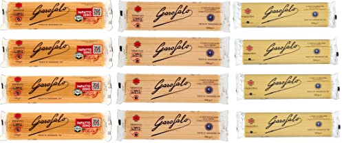 TESTPAKET Pasta Garofalo ( 12x 500g ) Italian Hartweizengrieß Nudeln + Italian Gourmet polpa 400g von Italian Gourmet E.R.