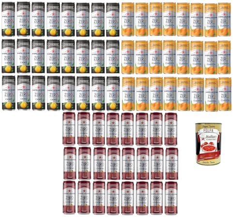 Testpaket, Chinotto zero, Cocktail zero, aranciata zero, Erfrischungsgetränk Ingwer Zero dosen ohne Zucker 72x 33cl Aperitivo Softdrink ohne Alkohol ohne Zucker+ italian gourmet polpa 400g Testpaket, Chinotto zero, Cocktail zero, aranciata zero, Erfrischungsgetränk Ingwer Zero dosen ohne Zucker 72x 33cl Aperitivo Softdrink ohne Alkohol ohne Zucker+ italian gourmet polpa 400g von Italian Gourmet E.R.