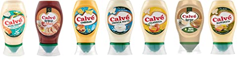 Testpaket Calvè Salsa sauces Mayonnaise mayo classica salsa burger top down 7 stuck Testpaket Calvè Salsa sauces Mayonnaise mayo classica salsa burger top down 7 stuck von Italian Gourmet E.R.