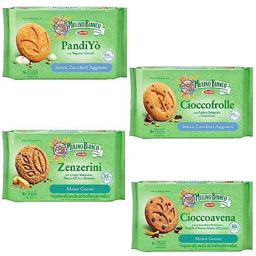 Testpaket Mulino Bianco Kekse ohne Zuckerzusatz mit Joghurt und Müsli cookies biscuits 4x 200g + Italian gourmet polpa 400g Testpaket Mulino Bianco Kekse ohne Zuckerzusatz mit Joghurt und Müsli cookies biscuits 4x 200g + Italian gourmet polpa 400g von Italian Gourmet E.R.